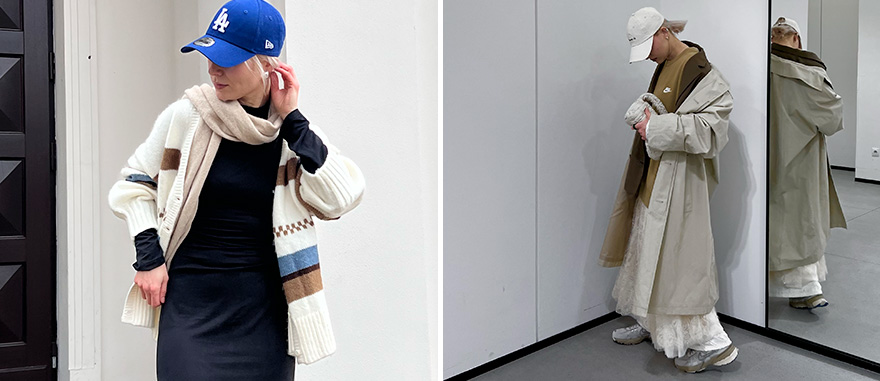 Cum sa porti pulovere cu rochii?