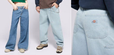 Cu ce se poarta pantalonii baggy?