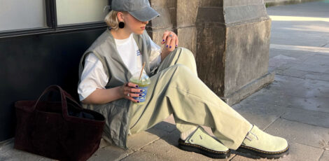 Wrapped in pastels: pistachio tones