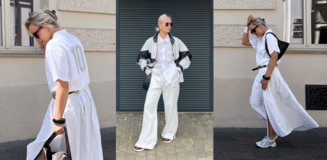 Toata in alb: tinute all white