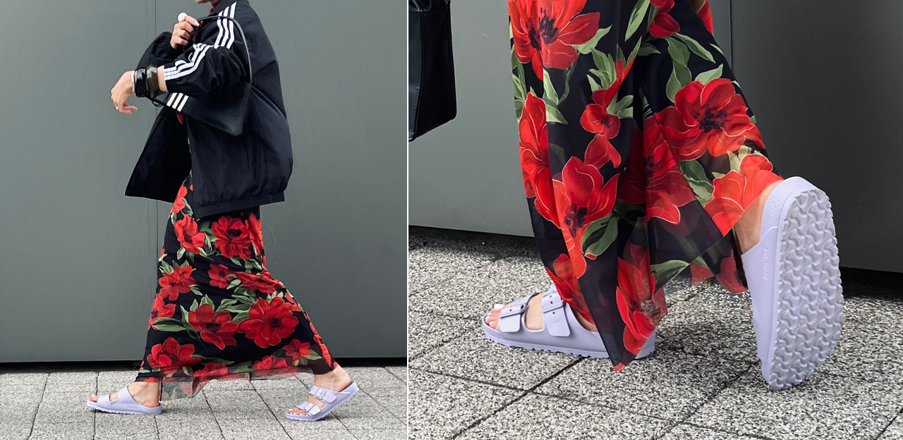 Rochie si sandale – it's a match!