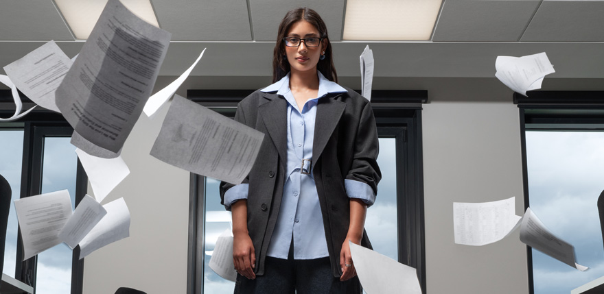 All eyes on collar, adica trendul pentru gulere si mansete enorme