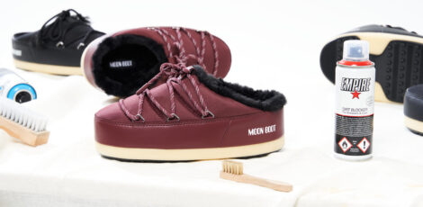 Cum se curata incaltamintea de la Moon Boot?