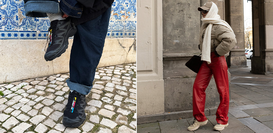 Outdoor is an answer. Cu ce se poarta sneakers Salomon