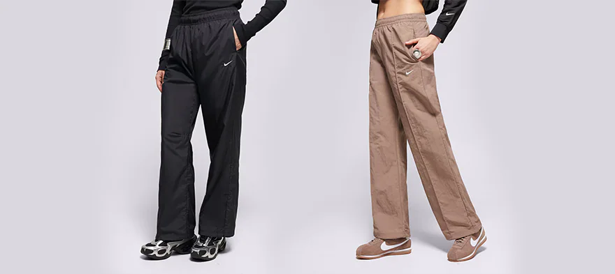 Cum sa asortezi pantalonii parachute? Ghid de stil gorpcore si Y2K